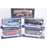 Solido and Norev 1:18 Scale 1980s/90s Cars, five boxed models comprising Solido BMW S1801502 E30