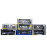 1:18 Scale Competition Vehicles, seven boxed models comprising Onyx F1 X6020 Williams Renault FW19