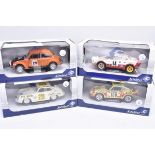 1:18 Scale Solido Rally Models, four boxed examples, S1801109 Porsche 911 RSR Tour Auto 1973,