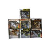 Motor Max 1:48 Scale WWII Fighter Planes, a boxed group comprising 76316 P-47 Thunderbolt (2), 76368