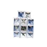 Air Signature and Air Legends 1:48 Scale WWII Fighter Planes, a boxed collection comprising Air