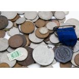 A collection of coins and stamps, 20th Century British, together with a bag of used stamps