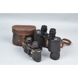 Two Pairs of Carl Zeiss Jena Binoculars, a pair of 8 x 30 Deltrintem binoculars, body F-G,