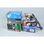 Compact Digital Cameras, including a Canon Power Shot G7, Fujifilm Finepix S5500, Minolta Dimage Xt,