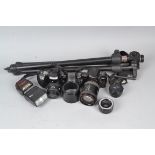 Minolta SLR Cameras, a Minolta Dynax 300Si, with 35-70mm AF zoom lens, Dynax 700Si, body AF, with