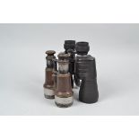 Two Pairs of Binoculars, a pair of Infavision 20 x 50 binoculars, body G, elements G and a pair of