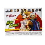 Mars Attacks Quad Poster, Mars Attack! (1996) UK Quad poster with artwork by Philip Castle (of