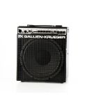 GK Amplifier, a Gallien-Krueger MB150S bass combo amplifier with quilt cover in good condition -