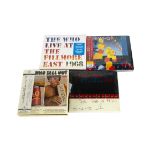 The Who Deluxe CD Sets, four double CD sets comprising Endless Wire (Japanese, sealed), The Who Sell