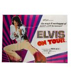 Elvis Presley Poster, Elvis On Tour (1972) - UK Quad cinema poster for this documentary about