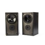 Mission Speakers, a pair of Mission 761 speakers - missing grills and a chip to the bottom left