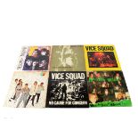 Punk / Oi LPs, seventeen albums with bands including Vice Squad, Wasted Youth, Abrasive Wheels, GBH,