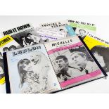 Sheet Music, approximately sixty-seven pieces of Sheet Music, mainly from the Sixties with artists