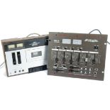 Hi Fi Separates, Toshiba stereo receiver SA-220L (cosmetic repairs) Maplin BM 98 stereo mixer,