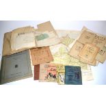 A collection of paper ephemera with WW2 military and social history interest relating to the Royal