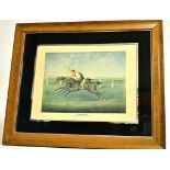 After John Nost Sartorious (British, 1775-1831) a framed racing print 'Dungannon', framed and