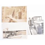 Postcards, P2-P4, including RP, six-light limousine with chauffeur, 1920s, (1), motoring in Italy,