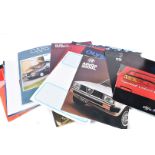 A very large collection of motoring magazines, together with guides and manuals, to include, Saab,