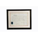 A Victorian Military Commission, awarded to the First Lieutenant of the Corps of Royal Engineers,