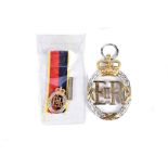 An Elizabeth II Efficiency Decoration, dated 1963, together with miniature, with HAC ribbon,