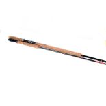 A Daiwa Carbon C98 Salmon three piece rod, (AF) together with a Lamiglas two piece graphite