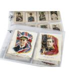 Silks Depicting Military and Political Leaders, Imperial Tobacco World Flags with Leaders P25,