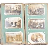 World War One postcard album relating to British and other Allied prisoners of war in Dülmen camp