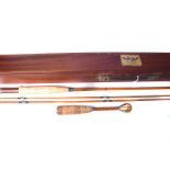 A Farlows 150th Anniversary set, limited Edition no 61/150, comprising cane rod marked A.J Marsh