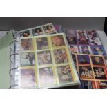 Trade Cards, four albums of tv and film related trade cards, including Mork & Mindy, Olivia,