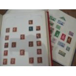 A collection of British and World stamps, in two folders, 19th and 20th Century examples, plus loose