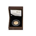 A modern Royal Mint The 2009 UK Kew Gardens 50p Gold Proof Coin, in fitted box with certificate