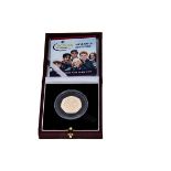 A modern Royal Mint 2007 50p Gold Proof Coin, celebrating the Scouts - 100 Years of Adventure,
