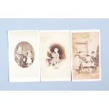 British Cartes de Visite Portraits of Children, mostly provincial photographers, some identified