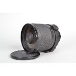 A Sigma 600mm f/8 Mirror Telephoto Lens, Minolta mount, serial no 1021495, barrel F-G, slight