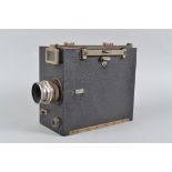 A 35mm Cine Camera with Cooke Speed Panchro 50mm f/2 Lens, lens serial no 286390, circa 1940, barrel