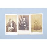 Cartes de Visite, portraits of notables, including Artemus Ward (Charles Farrar Browne) (1834-1867),