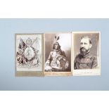 Cabinet Cards, Sioux Medicine Man, 1900/J A Anderson, sold by Goben, Sherman, Texas (1), India (