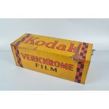 Kodak Verichrome Retail Shop Display, circa 1960s, tin construction, 55 x 20.5 x 20.5cm, advertising