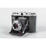 A Zeiss Ikon Ikonta M "Mess-Ikonta" Folding Camera, 524/16, 6 x 6cm, uncoupled rangefinder,