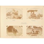 British India Gelatin Silver Print Snapshot Albums, North West Frontier, including mountains,