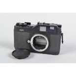 An Epson R-D1 Model G911A Digital Rangefinder Body, black, serial no 002434, Leica M lens mount,