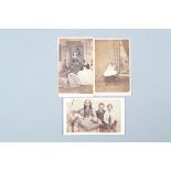 British Cartes de Visite Portraits of Family Groups, mostly provincial photographers, mostly