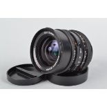 A Carl Zeiss T* 60mm f/3.5 Distagon CF Lens For Hassleblad, serial no 7474631, shutter working,