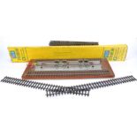 Peco O Gauge Finescale Track and other layout Accoutrements, track mostly in ex-layout condition,