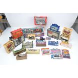 Modern Diecast Vehicles, a boxed group of mostly vintage private and commercial models, comprising