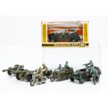 Britains Military Vehicles, 9783 German Scout Car, in original box, loose 9780 Half-Track