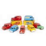 Dinky Toys 471 Austin 'Nestles' Van, 481 Bedford 'Ovaltine' Van, in original boxes, loose 480
