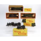 Tri-ang TT Gauge Steam Locomotives, T97 Britannia (lacks nameplates, solid wheels), in original