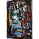 Modern Diecast Vehicles, an unboxed collection of vintage private and commercial models mainly