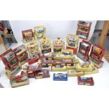 Modern Diecast Vehicles, a boxed collection of vintage commercial models, including Matchbox